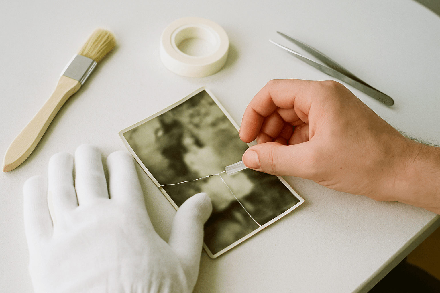 DIY Photo Repair: A Gentle Guide to Fixing Old Photos Before Scanning