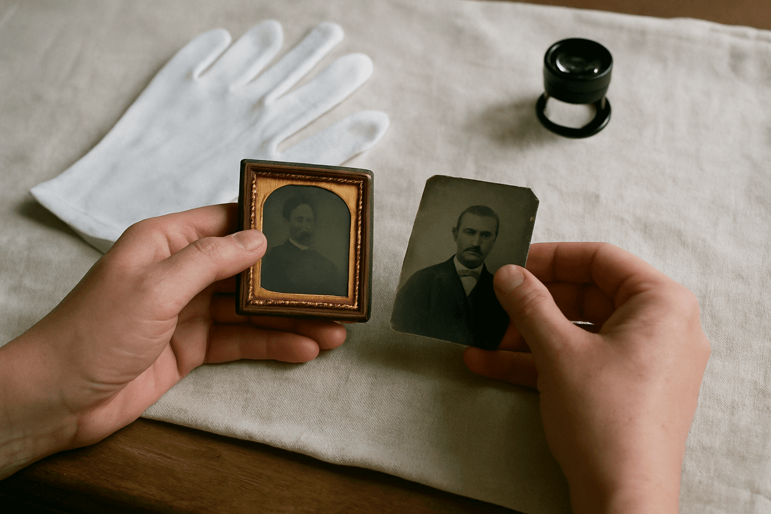 Preserving Antique Photos: A Guide to Protecting Tintypes & Daguerreotypes