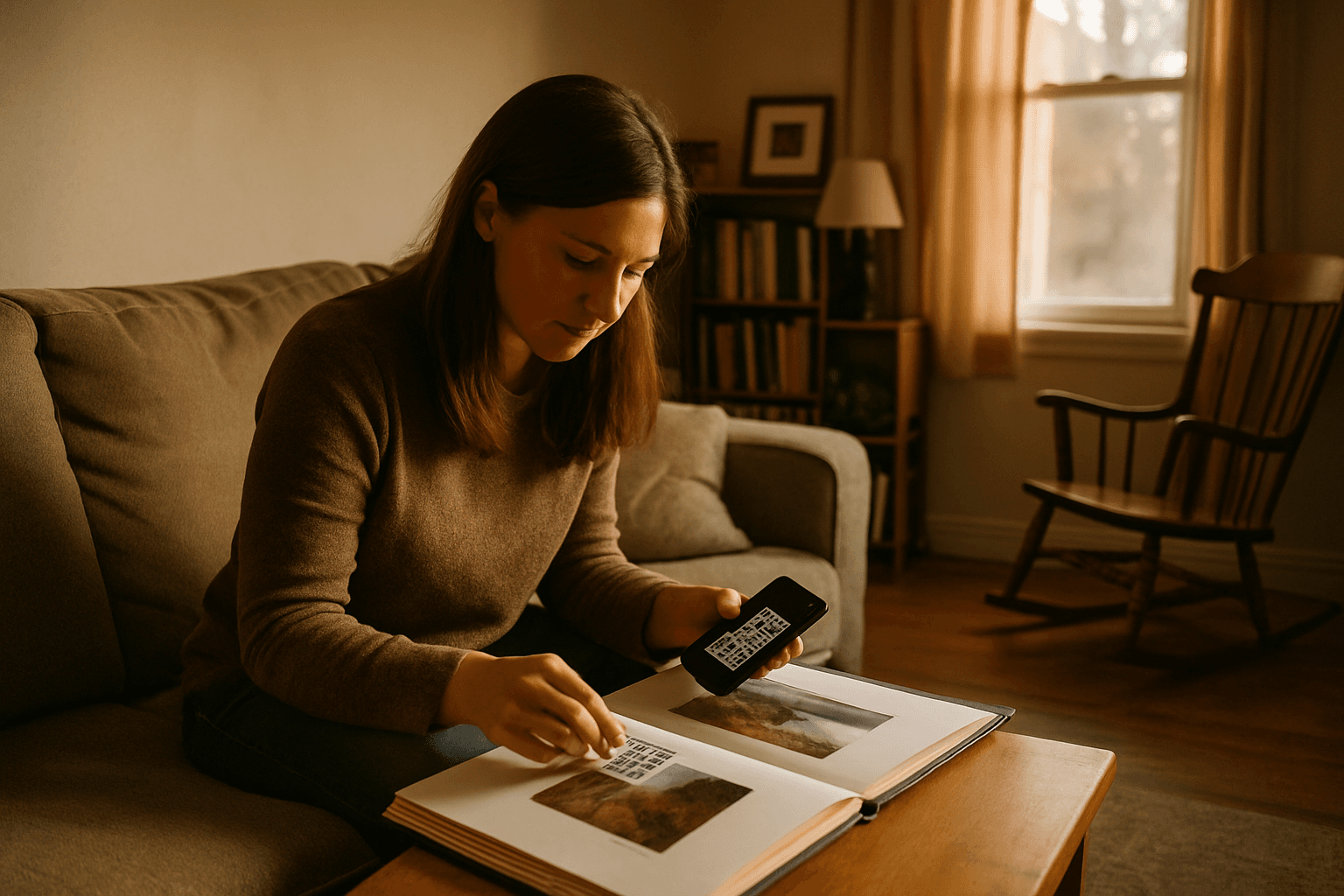 How to Add QR Codes to Your Physical Photo Albums for Digital Stories