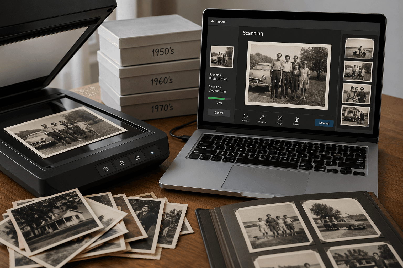 How to Digitize Old Photos at Home in 2026 (No Scanner Required)