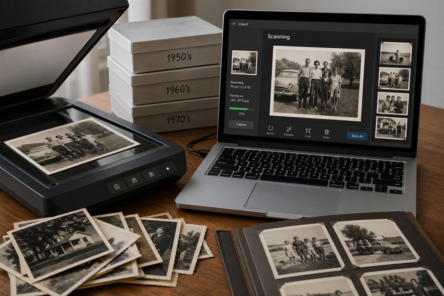 How to Digitize Old Photos at Home in 2026 (No Scanner Required)