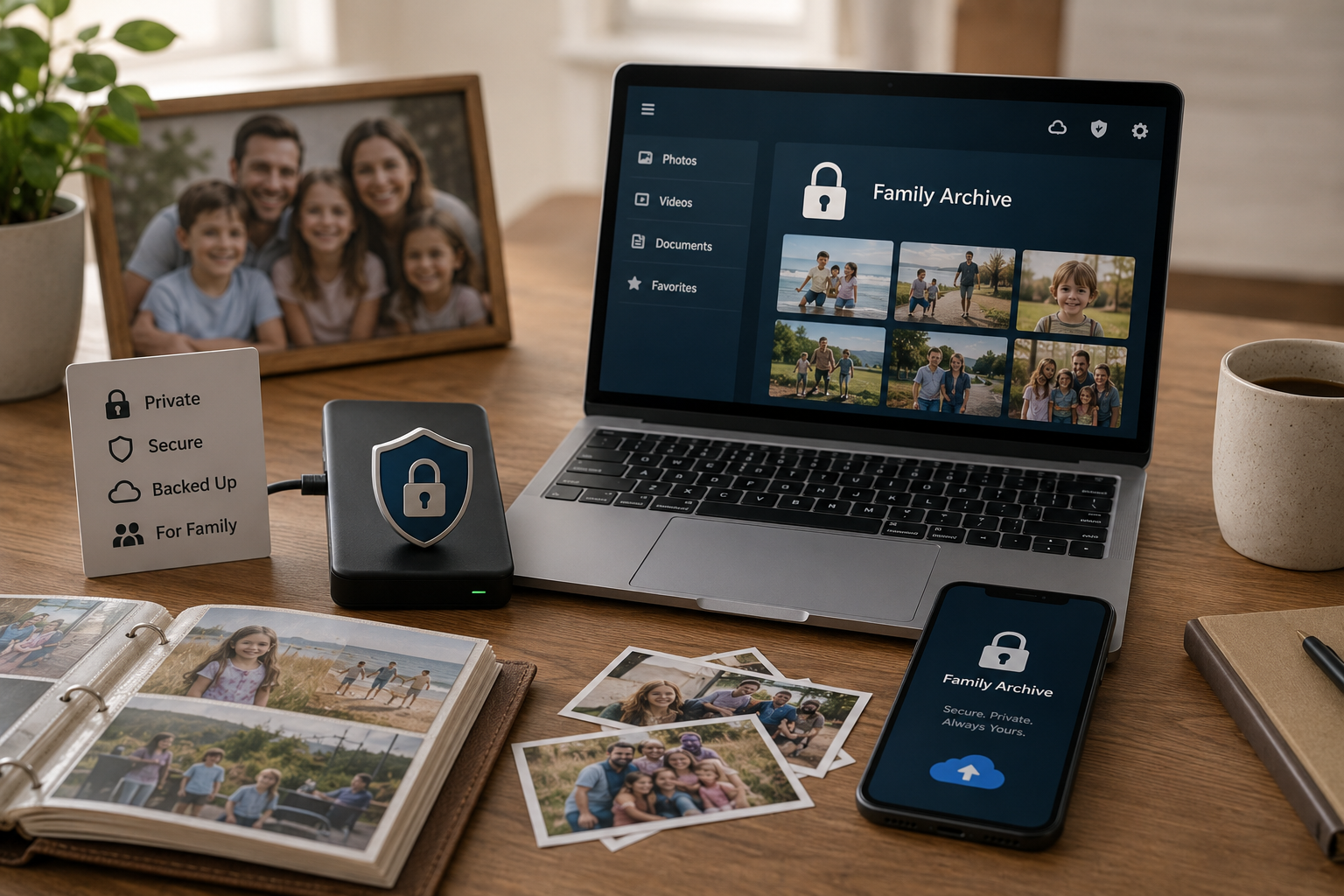 How to Create a Private, Secure Digital Family Archive (2026 Step-by-Step)