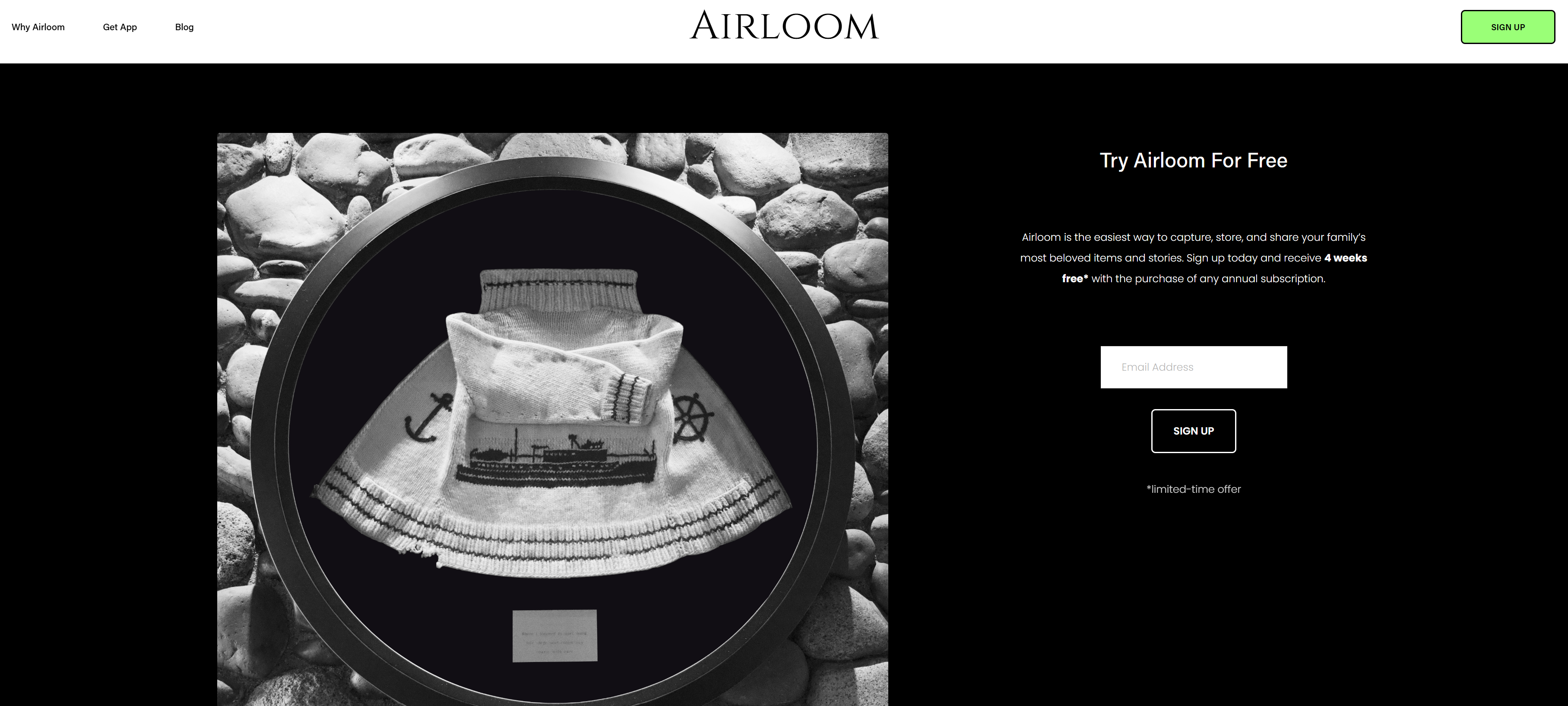 Airloom app