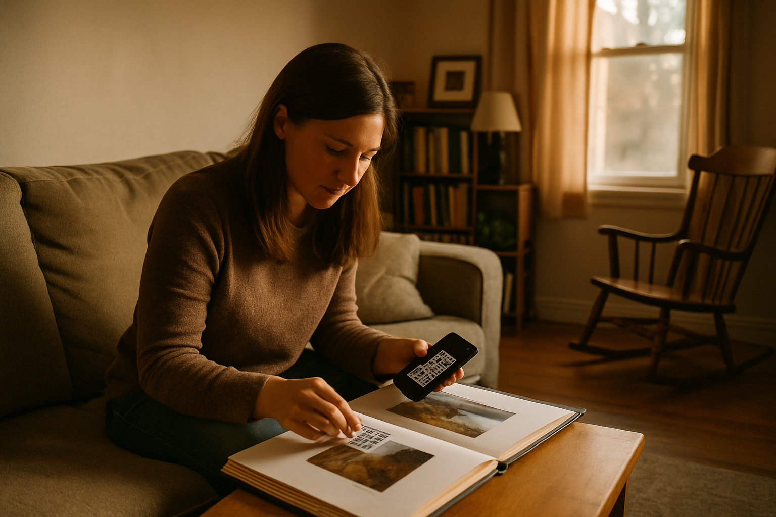 How to Add QR Codes to Your Physical Photo Albums for Digital Stories